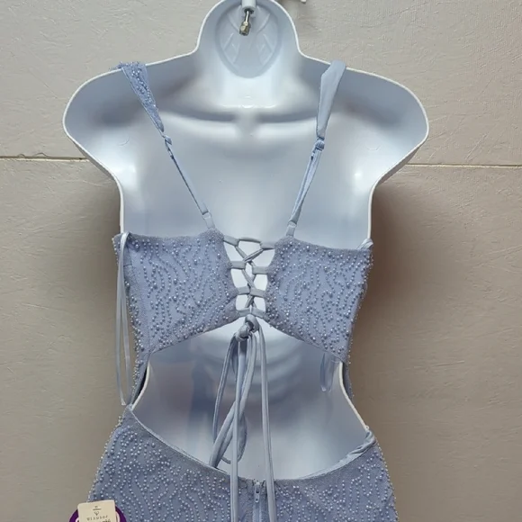 Windsor Blue Maxi Dress - Picture 3 of 4